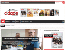 Tablet Screenshot of cidadeemrevista.com